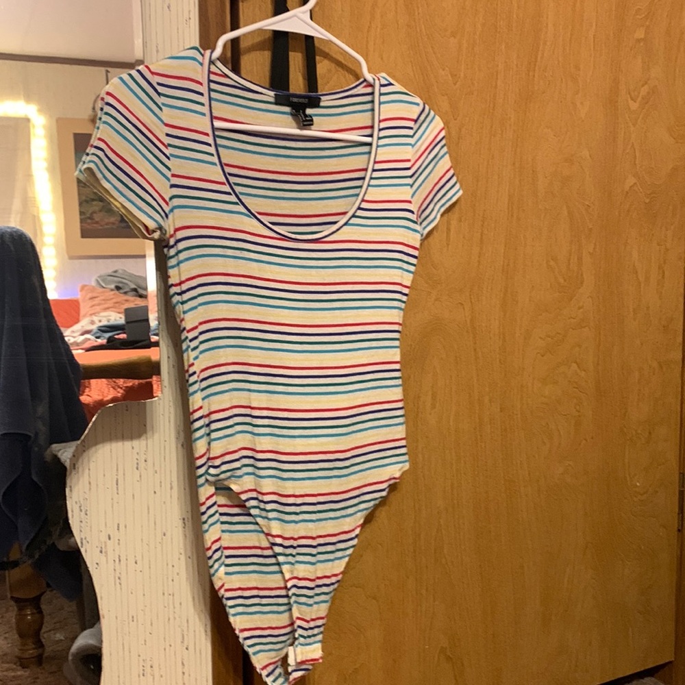 Colorful body suit